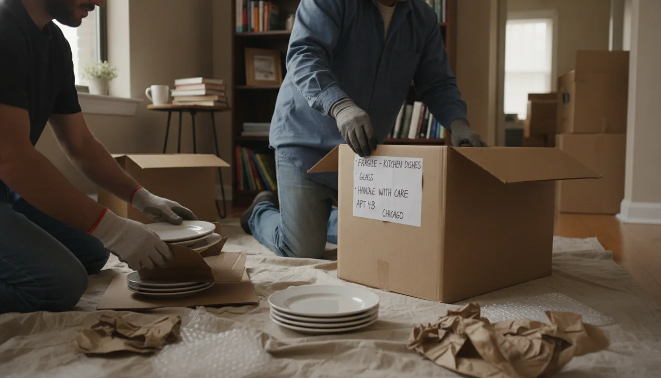 How to Pack Dishes: Pro Steps Jacksonville Movers Use to Prevent